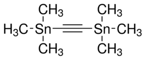 Bis(trimethylstannyl)acetylene Chemical Structure